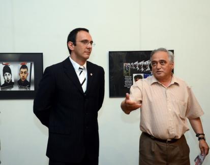 Criminalistul Florin Lăzău a expus, în premieră naţională, portrete robot ale infractorilor (FOTO) 